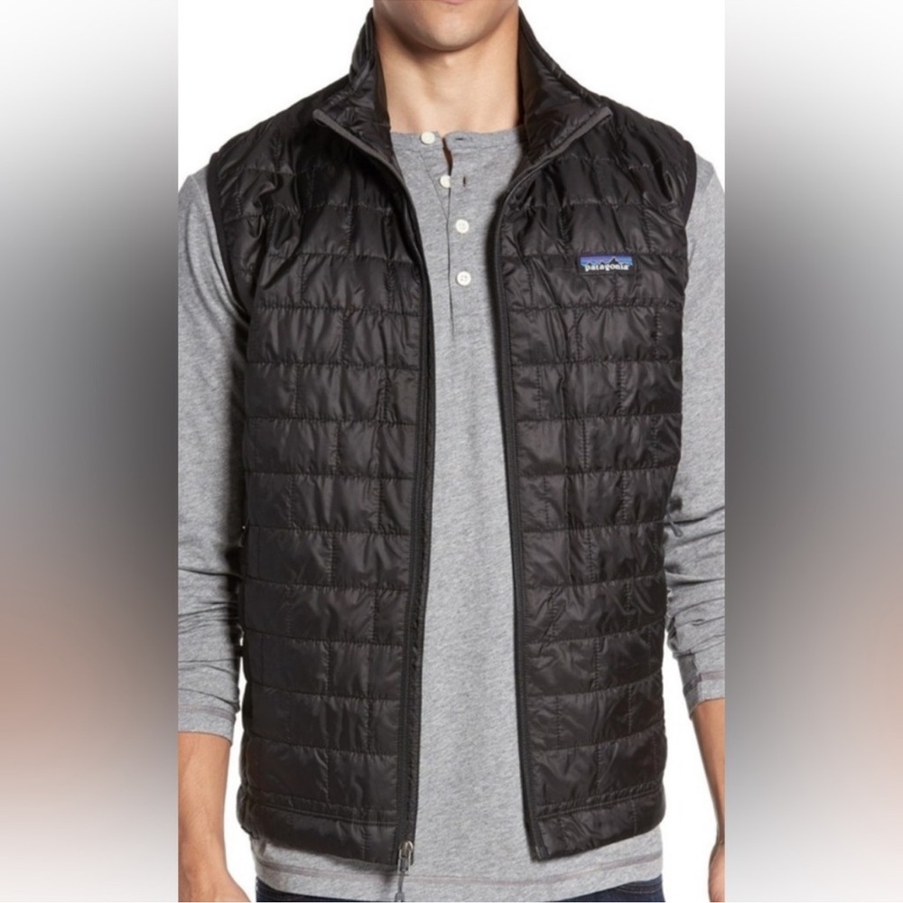 Men’s Size Medium Patagonia Gray Nano Puffer Vest
